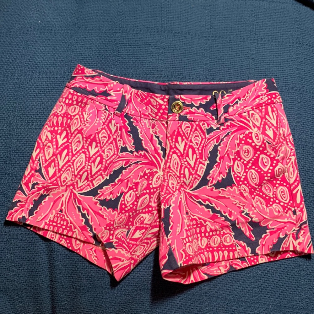 Lilly Pulitzer Knit Shorts 00 EUC